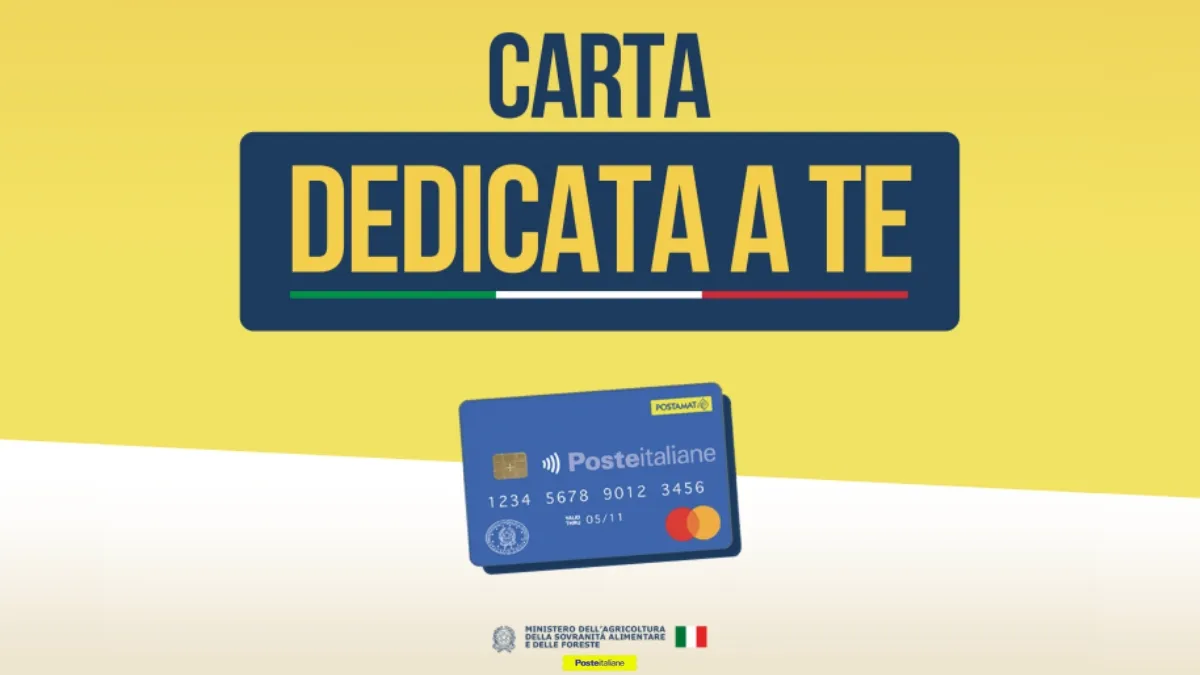 Nuovo Bonus 500 euro Carta Dedicata a Te 2025: Solo per meno famiglie da Settembre
